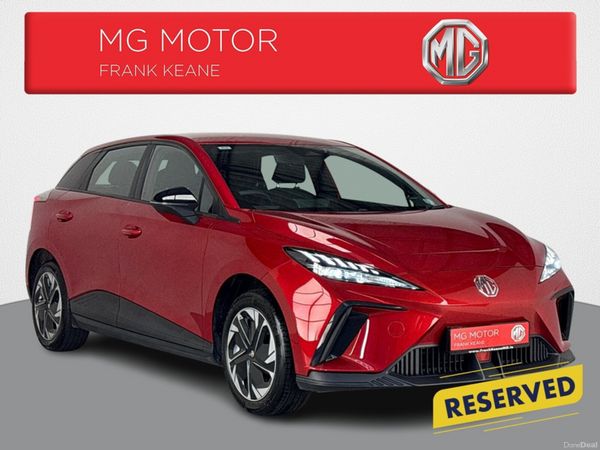 MG 4 Hatchback, Electric, 2025, Red
