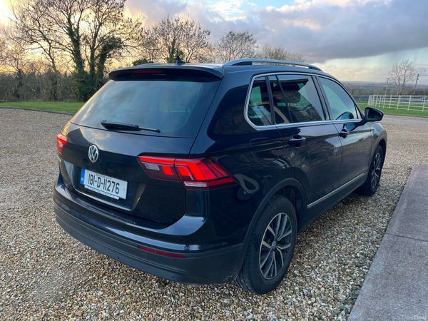 Volkswagen Tiguan SUV, Diesel, 2018, Black