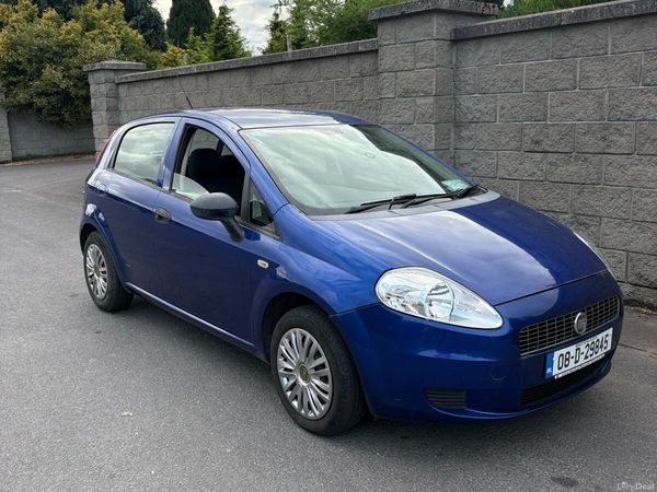 Fiat Punto Hatchback, Petrol, 2008, Blue