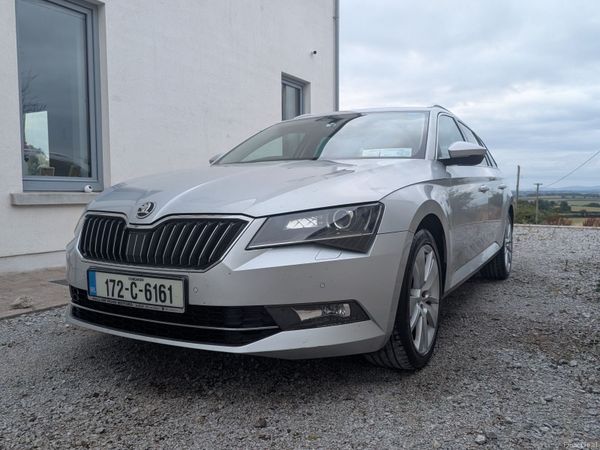 Skoda Superb Estate, Diesel, 2017, Silver