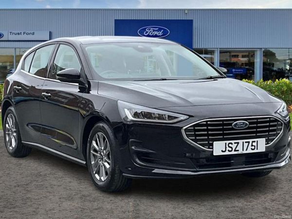 Ford Focus Hatchback, Petrol Hybrid, 2025, Black