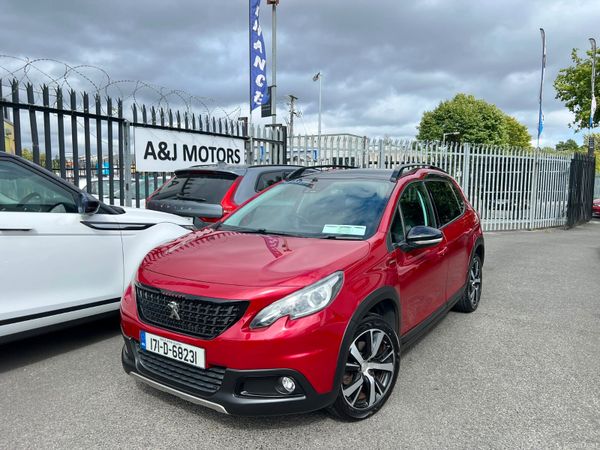 Peugeot 2008 Estate, Petrol, 2017, Red