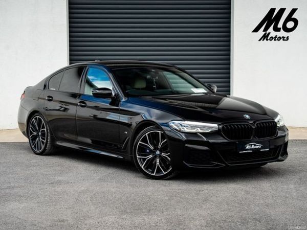 BMW 5-Series Saloon, Diesel, 2021, Black