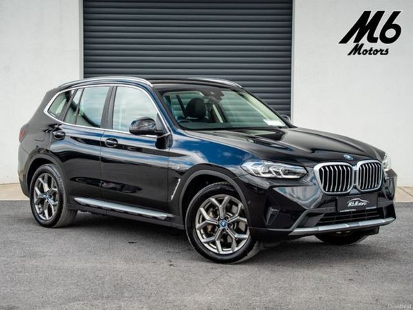 BMW X3 Estate, Petrol Plug-in Hybrid, 2022, Black
