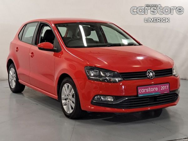 Volkswagen Polo Hatchback, Petrol, 2017, Red