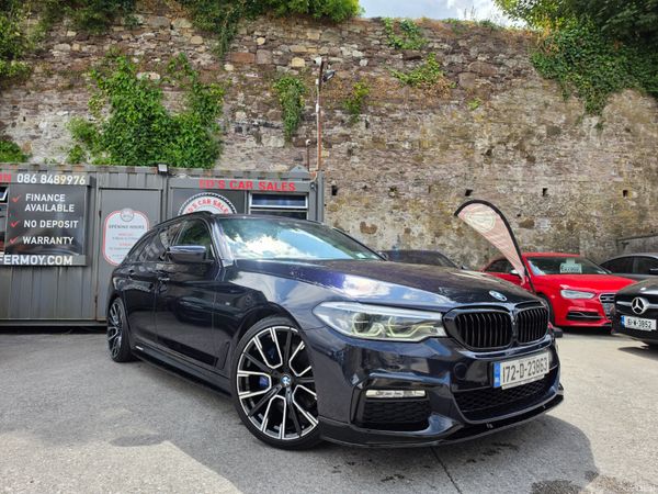 BMW 5-Series Estate, Diesel, 2017, Black