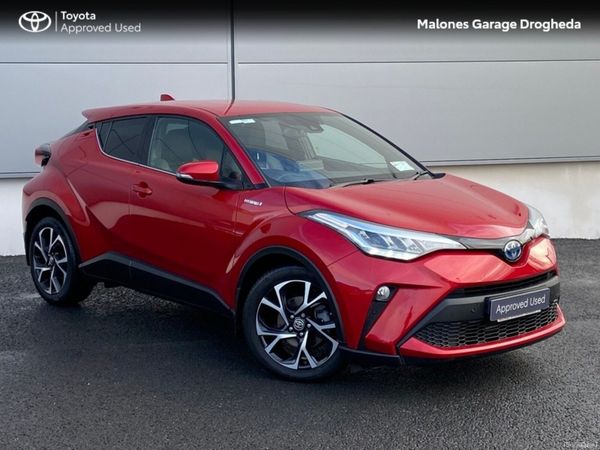 Toyota C-HR SUV, Petrol Hybrid, 2021, Red