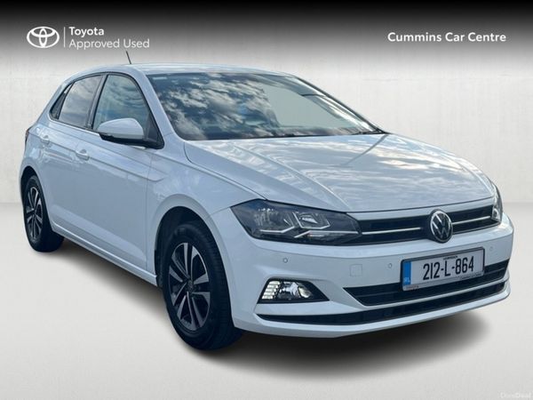 Volkswagen Polo Hatchback, Petrol, 2021, White