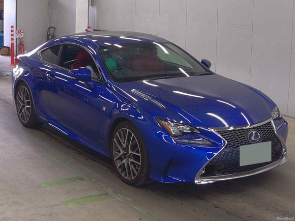 Lexus RC Coupe, Petrol Hybrid, 2016, Blue