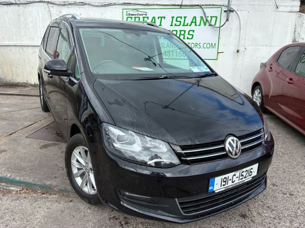 Volkswagen Sharan MPV, Petrol, 2019, Black