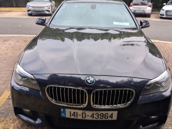 BMW 5-Series Saloon, Diesel, 2014, Black