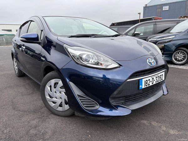 Toyota Aqua Hatchback, Petrol Hybrid, 2018, Blue