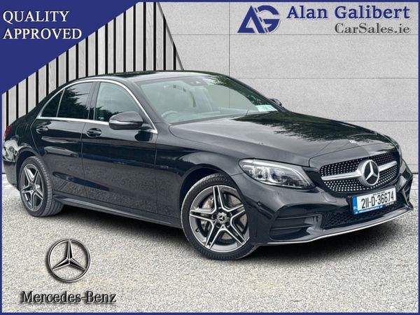 Mercedes-Benz C-Class Saloon, Diesel Plug-in Hybrid, 2021, Black