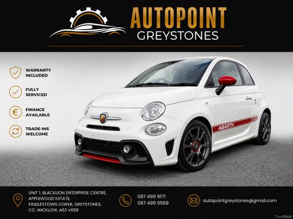 Abarth 595 Hatchback, Petrol, 2019, White