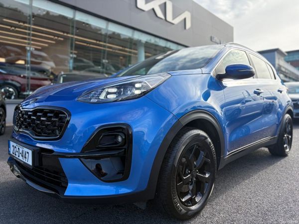 Kia Sportage SUV, Diesel Hybrid, 2021, Blue