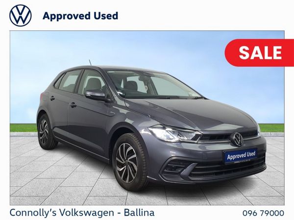 Volkswagen Polo Hatchback, Petrol, 2023, Grey