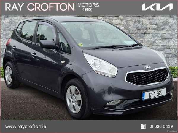 Kia Venga MPV, Petrol, 2017, Grey