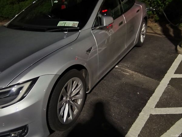 Tesla Model S Hatchback, Electric, 2018, Grey