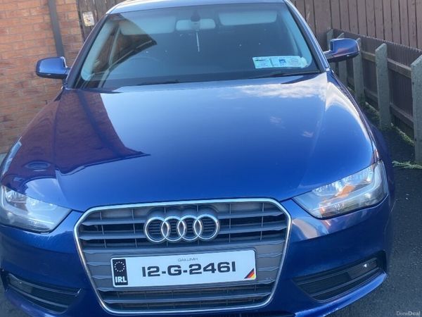 Audi A4 Saloon, Diesel, 2012, Blue