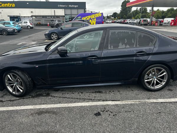 BMW 5-Series Saloon, Diesel, 2019, Black