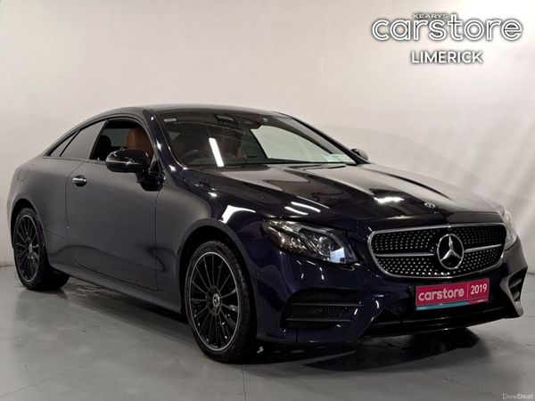 Mercedes-Benz E-Class Coupe, Diesel, 2019, Blue