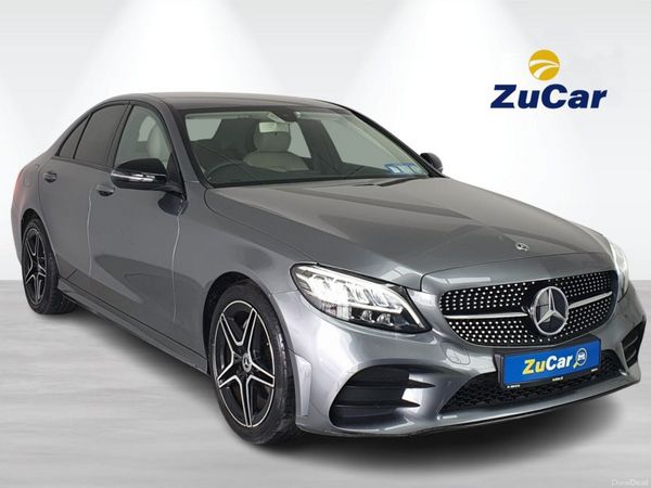 Mercedes-Benz C-Class Saloon, Petrol Hybrid, 2019, Grey