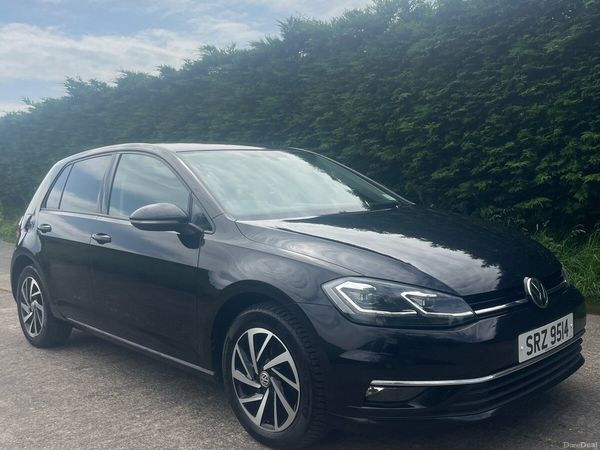 Volkswagen Golf Hatchback, Diesel, 2020, Black