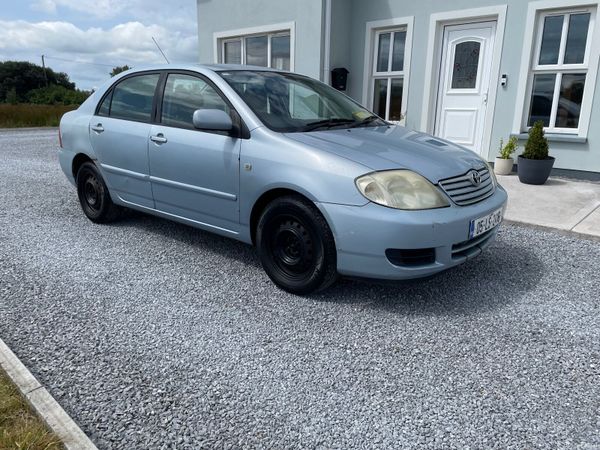 Toyota Corolla Saloon, Petrol, 2005, Blue
