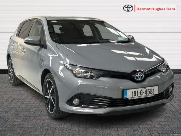 Toyota Auris Hatchback, Petrol Hybrid, 2018, Grey
