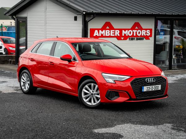 Audi A3 Hatchback, Petrol, 2022, Red