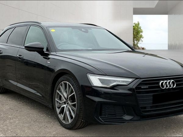 Audi A6 Estate, Petrol Hybrid, 2022, Black