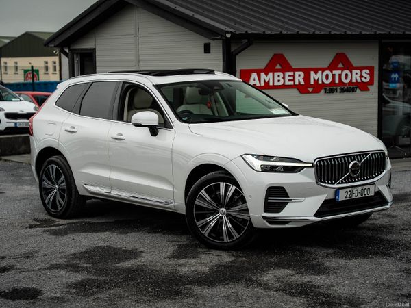 Volvo XC60 SUV, Petrol Plug-in Hybrid, 2022, White
