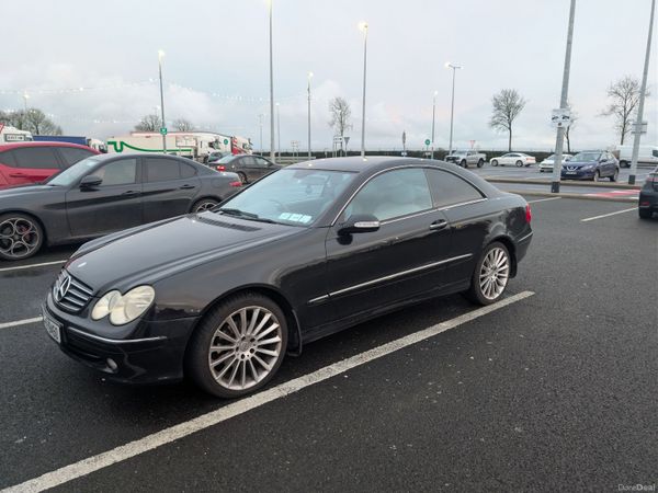 Mercedes-Benz CLK Coupe, Petrol, 2004, Black