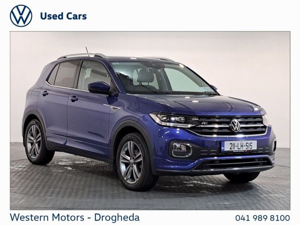 Volkswagen T-Cross Estate, Petrol, 2021, Blue