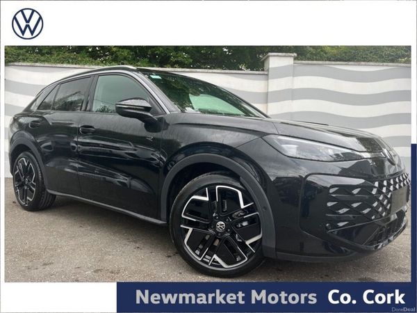 Volkswagen T-Roc SUV, Petrol Hybrid, 2026, Black