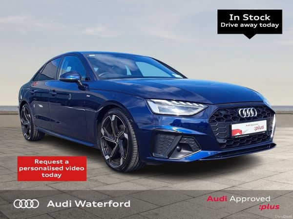Audi A4 Saloon, Diesel, 2024, Blue