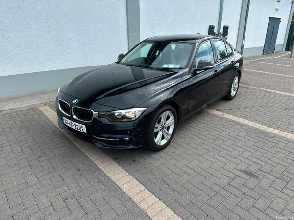 BMW 3-Series Saloon, Diesel, 2016, Black
