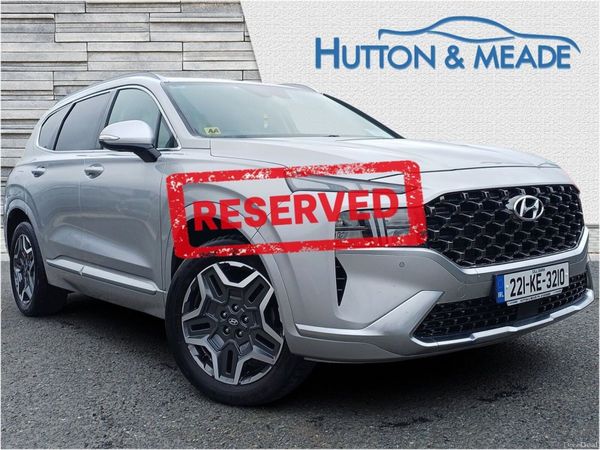 Hyundai Santa Fe SUV, Petrol Plug-in Hybrid, 2022, Silver