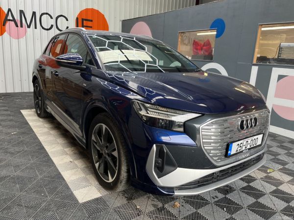Audi Q4 e-tron SUV, Electric, 2025, Blue
