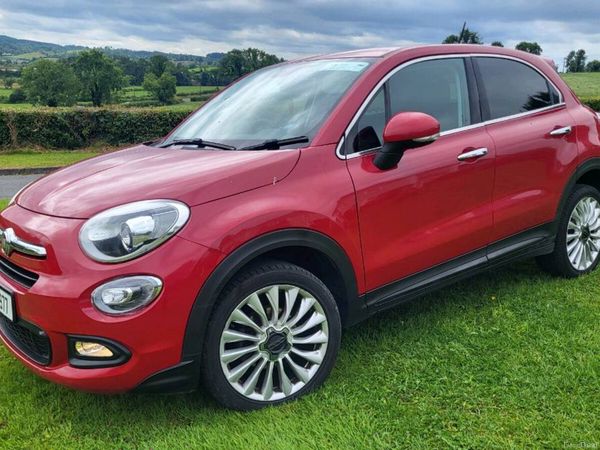 Fiat 500X SUV, Diesel, 2016, Red