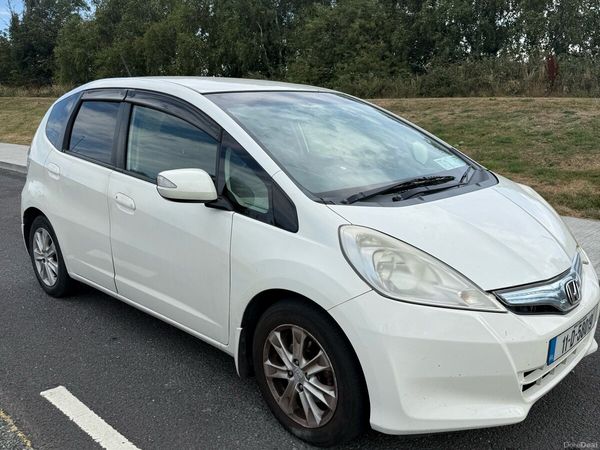 Honda Fit Hatchback, Petrol Hybrid, 2011, White