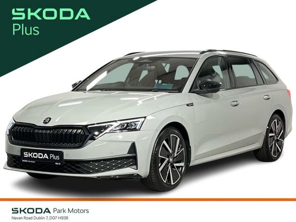 Skoda Octavia Estate, Petrol, 2026, Grey
