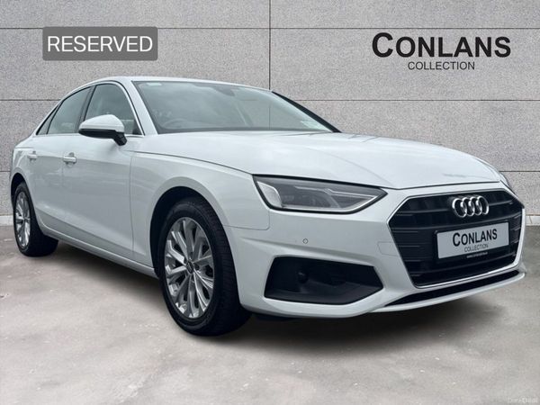 Audi A4 Saloon, Diesel, 2020, White