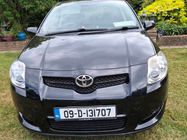 Toyota Auris Hatchback, Petrol, 2009, Black