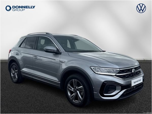 Volkswagen T-Roc Hatchback, Petrol, 2024, Silver