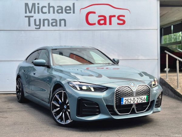 BMW i4 Coupe, Electric, 2025, Green