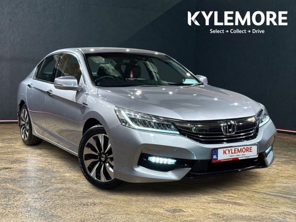Honda Accord Saloon, Petrol Hybrid, 2019, Silver