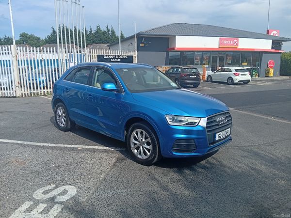 Audi Q3 SUV, Petrol, 2016, Blue