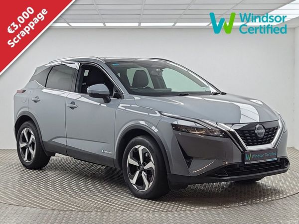 Nissan Qashqai MPV, Petrol Hybrid, 2023, Grey