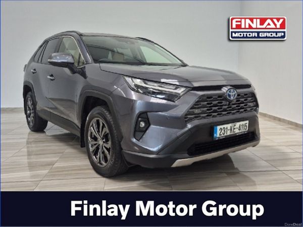 Toyota RAV4 SUV, Petrol Hybrid, 2023, Grey